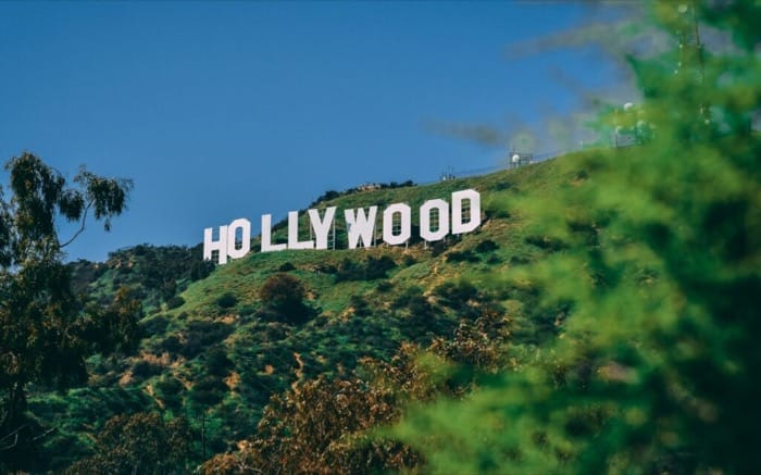 The Hollywood Sign is officially up