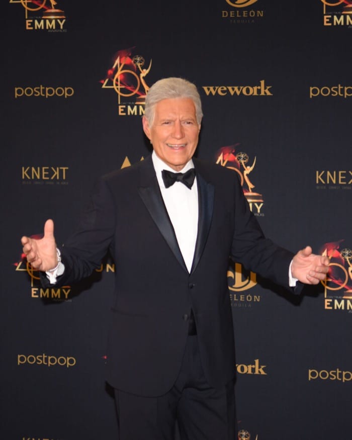 Alex Trebek, Canadian-American TV game host, born