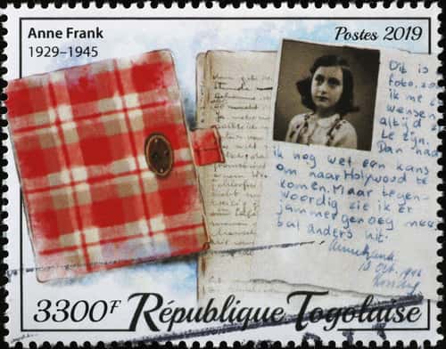 Anne Frank is gifted her famous diary as a birthday present