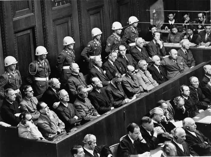 22 Nazi leaders, are found guilty of war crimes at the Nuremberg war trial
