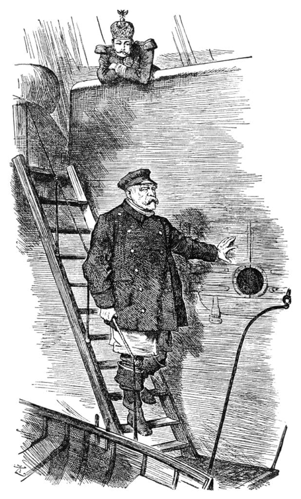 German Chancellor Otto Von Bismarck Resigns