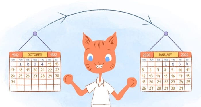 Gregorian Calendar Established